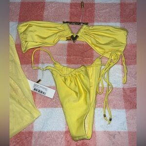 Brand new Meshki bikini and cover up